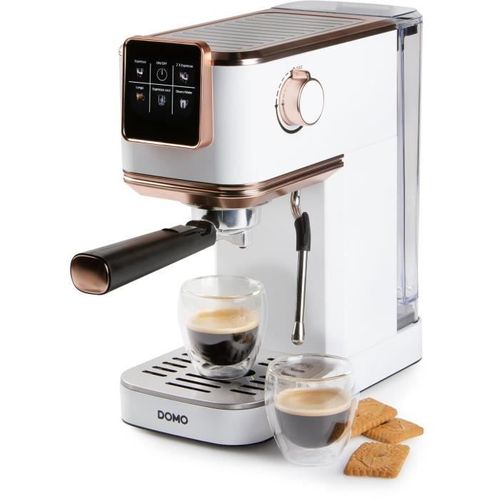 Machine à Expresso 3 En 1 - Do746k - 1350 W - 20 Bar - Blanc / Rose