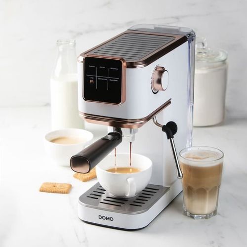 Machine à Expresso 3 En 1 - Do746k - 1350 W - 20 Bar - Blanc / Rose