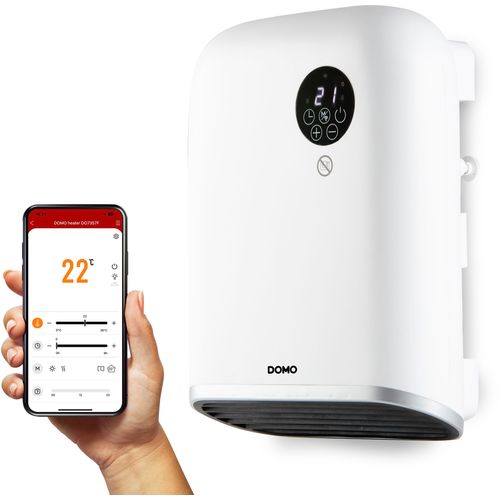 Chauffage Pour Salle De Bain - 2000 W - Do7357f - Wifi + Télécommande - Fonction Éco - Ecran LED