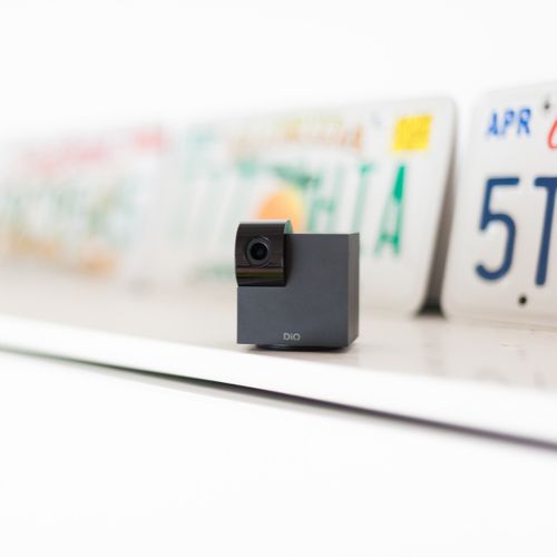 Caméra De Surveillance Wi-fi Rotative 350° - 1080p - Mode Privé - Noir - Dio
