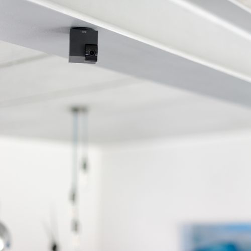 Caméra De Surveillance Wi-fi Rotative 350° - 1080p - Mode Privé - Noir - Dio