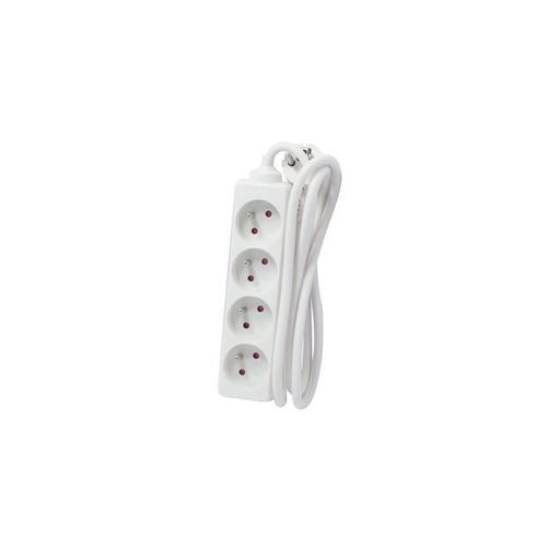 Chacon Bloc Multiprise 4 Prises 16a 3m Blanc
