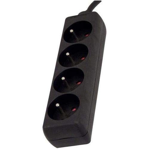 Bloc Multiprise 4 Prises 16a 1,5m Noir