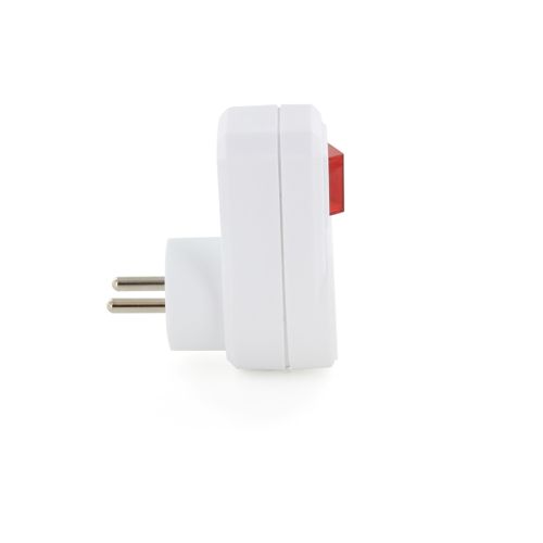 Prise Avec Interrupteur - Easy - Blanc - 1 Prise - Intérieur