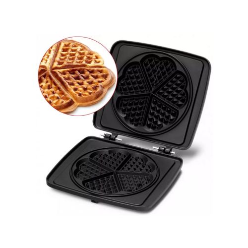 Plaques Pour Gaufres Coeur Noir - Fm0026