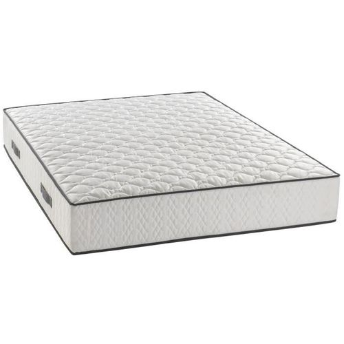 Détente Ensemble Matelas + Sommier 140 X 190 Cm - Ressorts - 7 Zones - 24 Cm - Équilibré