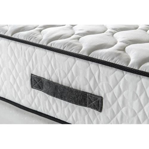 Matelas à ressorts 160 X 200 - 672 Ressorts - 24 Cm - 7 Zones - Équilibré - Détente