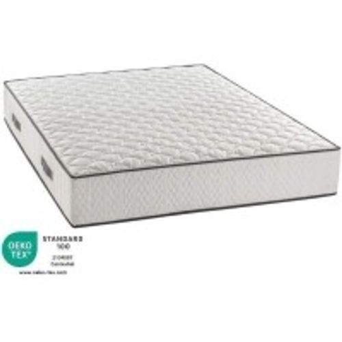 Ensemble Matelas + Sommier 140x200cm - Ressorts - 7 Zones De Confort - 24cm - Equilibré - Détente