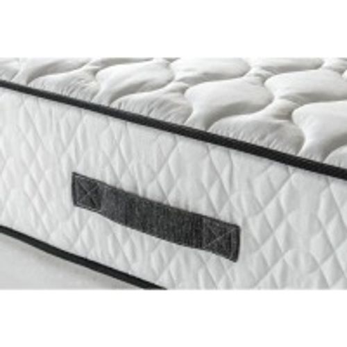 Ensemble Matelas + Sommier 140x200cm - Ressorts - 7 Zones De Confort - 24cm - Equilibré - Détente