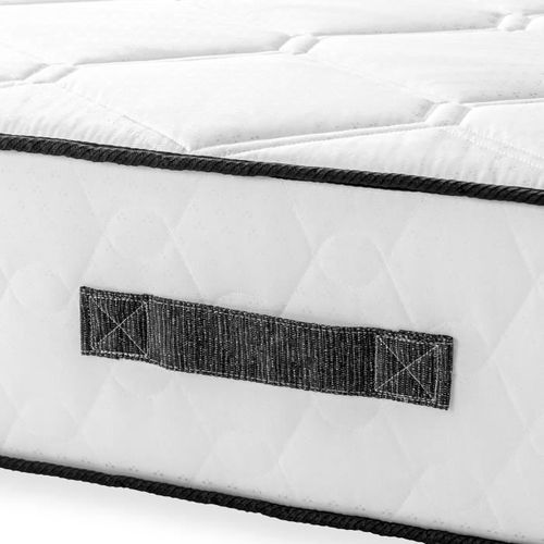 Détente Ensemble Matelas + Sommier 160 X 200 Cm - Ressorts - 7 Zones - 27 Cm - Équilibré