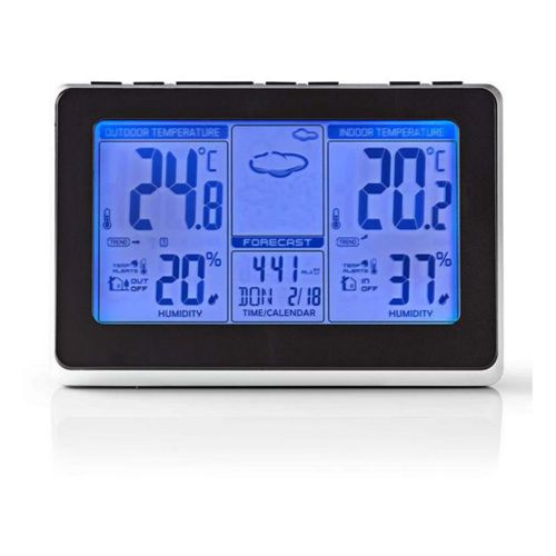 Station Météo Sans Fil Avec Écran LCD Couleur - West400bk