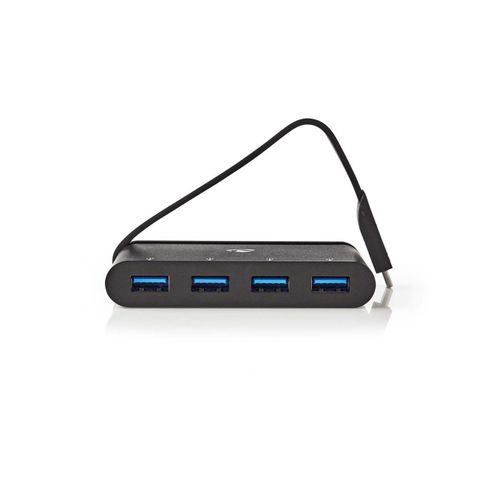 Hub Usb Type-c Vers 4 Ports Usb 3.0 Tcarf200bk - Nedis