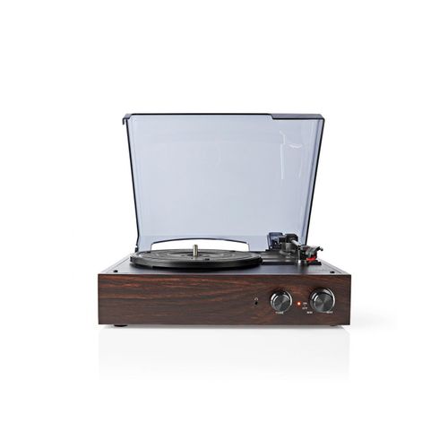 Platine Vinyle 18 W Avec Conversion Numérique - Nedis