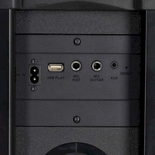 Haut-parleur Bluetooth® Party 240 W - Noir / Orange - Sppt2480bk