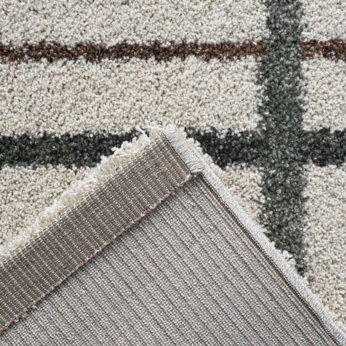Tapis Contemporain à Motif Géométrique