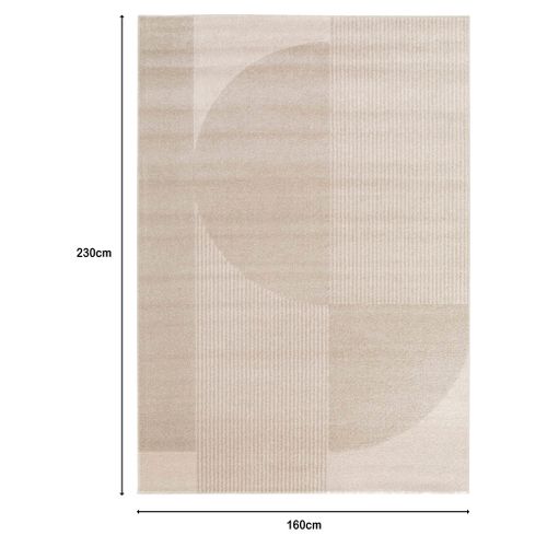 Tapis 160x230 cm NEVADA Beige