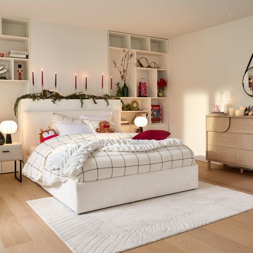 Tapis 160x230 cm FELICIA Crème