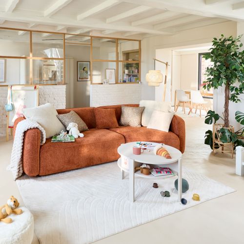 Tapis 160x230 cm FELICIA Crème