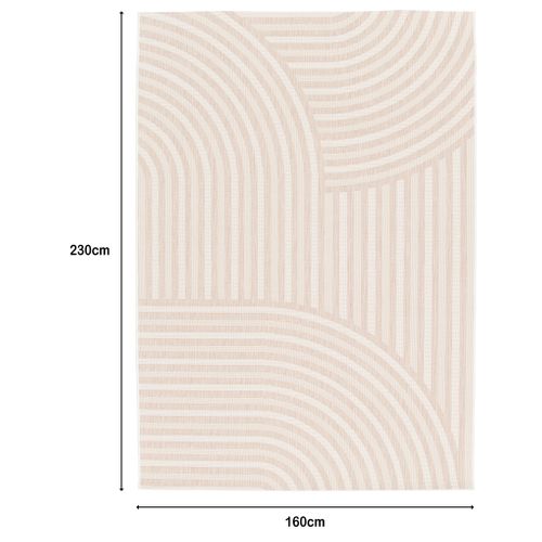 Tapis 160x230 cm. ROSE Beige