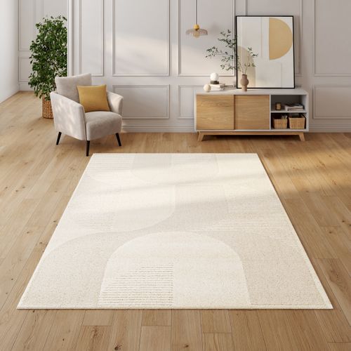 Tapis 200x290 cm CORALIE Ecru