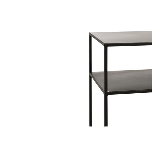 Console En Métal Noir 1 Tablette - Osiris