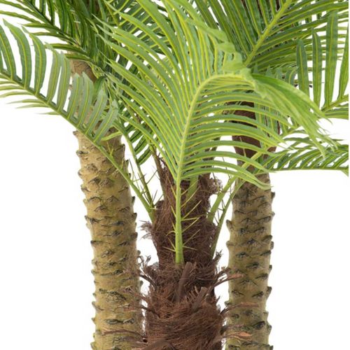 Plante Artificielle En Pot "3 Palmiers" 300cm Vert