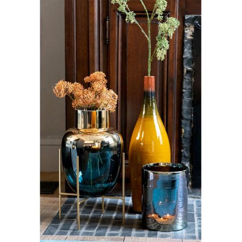 Bouteille et Bouchon "tâche Déco" 35cm Naturel