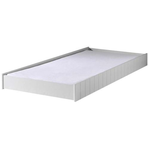 Lit Enfant Avec Tiroir "robin" 90x200cm Blanc