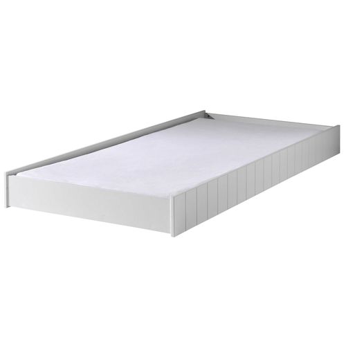 Lit Enfant Avec Tiroir "robin" 90x200cm Blanc