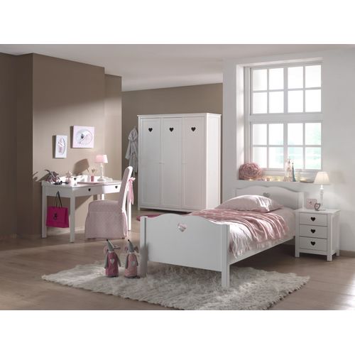 Bureau Enfant "amori" 130cm Blanc