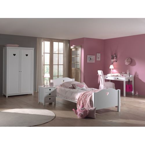 Bureau Enfant "amori" 130cm Blanc