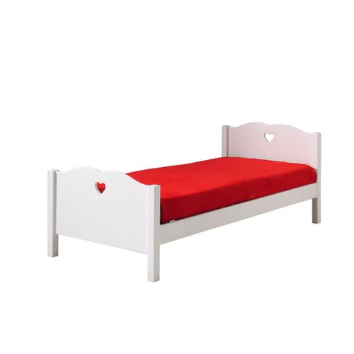 Amori Lit Simple + Table De Chevet + Bureau + Armoire 3 Portes