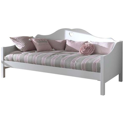 Lit Banquette Enfant à Tiroir "amori" 90x200cm Blanc