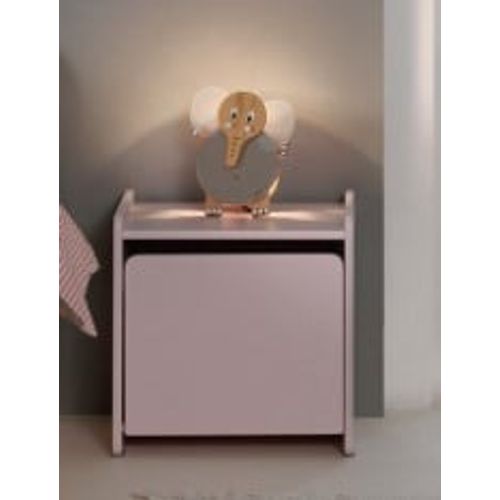 Table De Chevet Enfant "kiddy" 40cm Rose