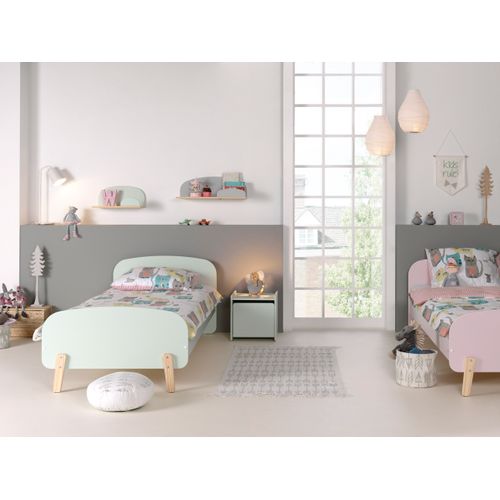 Table De Chevet Enfant "kiddy" 40cm Vert Menthe