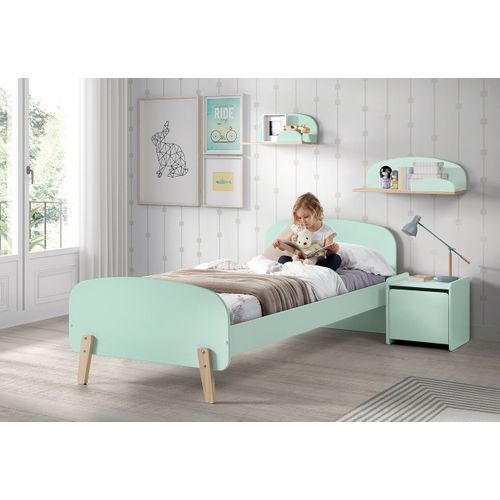 Table De Chevet Enfant "kiddy" 40cm Vert Menthe