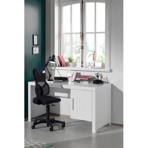 Bureau Enfant "erik" 137cm Blanc