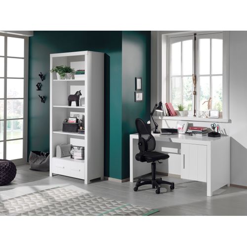 Bureau Enfant "erik" 137cm Blanc