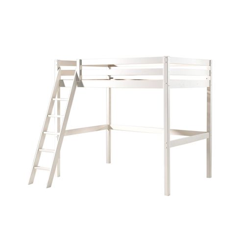 Lit Mezzanine "pino" 140x200cm Blanc