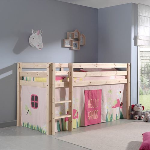 Tente Textile Pour Lit "pino Spring" Rose