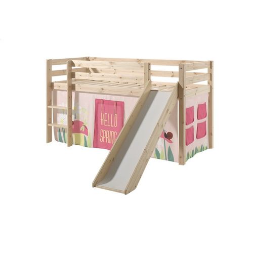 Tente Textile Pour Lit "pino Spring" Rose