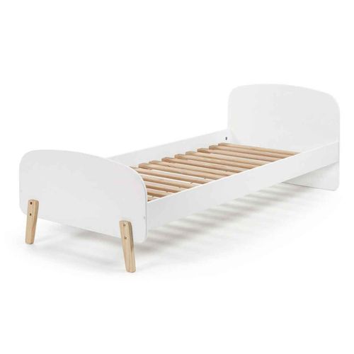 Pack - Lit Enfant, Tiroir et Bureau "kiddy" Blanc