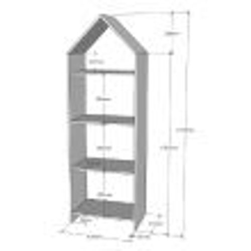Casami Armoire Ouverte + Armoire 1 Porte Blanc