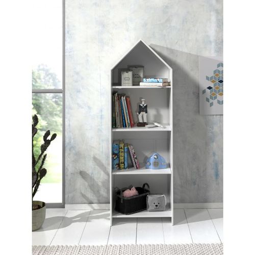 Pack - Étagère et Armoire 4 Niveaux "casami" 171cm Blanc et Rose