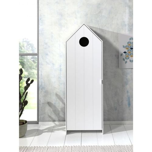 Pack - Étagère Enfant et 2 Armoires "casami" Blanc et Rose