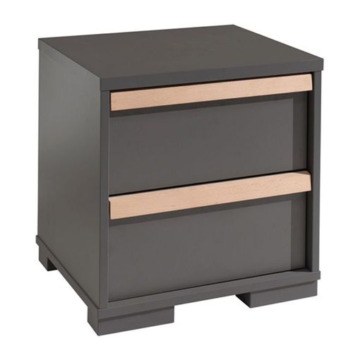 Chambre Complète Enfant 6p "london" Gris Anthracite