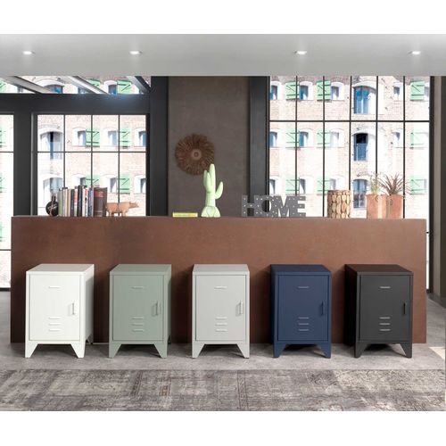 Chevet 1 Porte Bronxx - Denim Mat