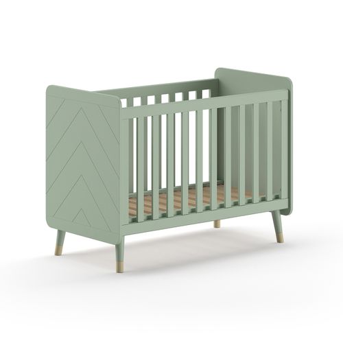 Lit Bébé 60x120 Sommier Inclus Billy - Vert Olive