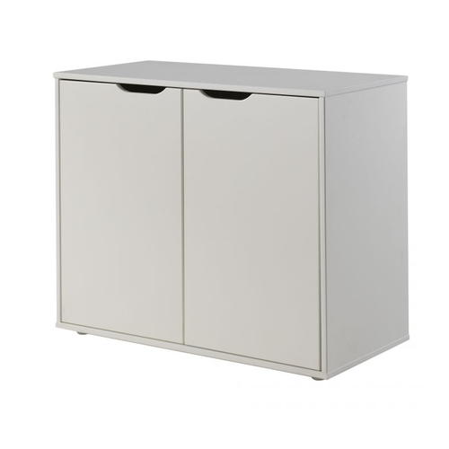 Ensemble De Chambre Det#039;enfant Scott - Lit Semi-haut, Bureau, Armoire De Rangement Et Commode -