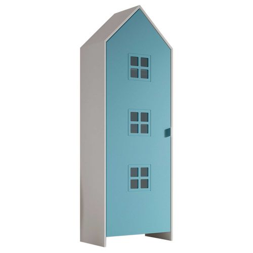 Pack - 3 Armoires Enfant "casami Bruges" 171cm Bleu, Rose et Vert
